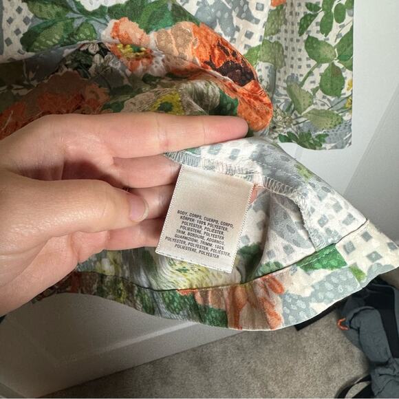 Anthropologie HD In Paris Bloomfield Floral Lightweight Pocket Blouse Size Small - Picture 4 of 7